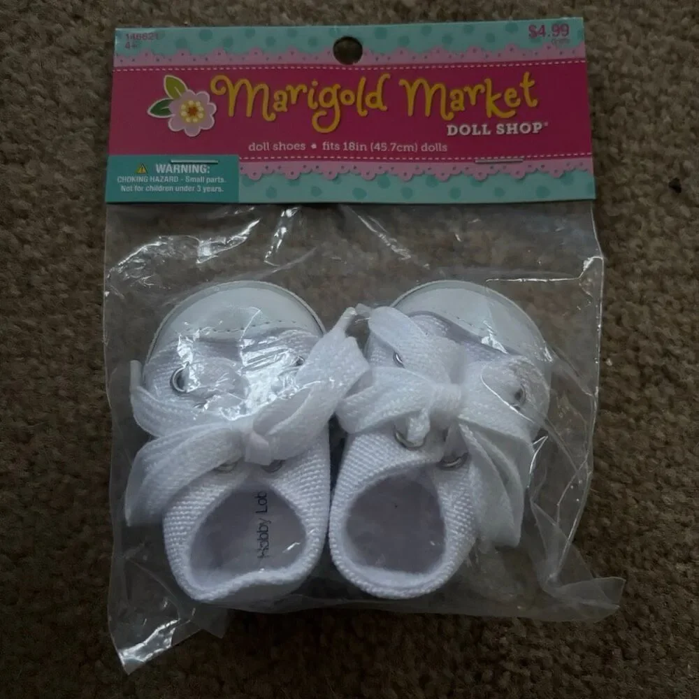 Marigold Market Doll Shoes Fits 18” (45.7 cm) 2014 New